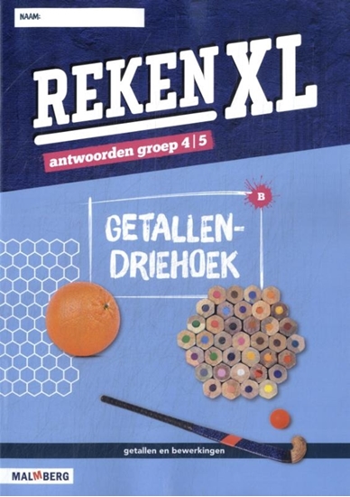 Afbeelding van RekenXL groep 4/5 Antwoordenboek B