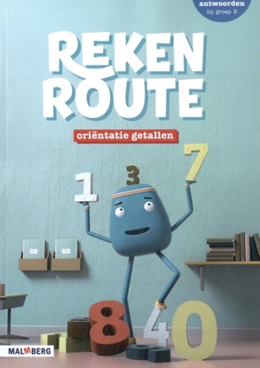 Afbeeldingen van Rekenroute groep 3 Oriëntatie getallen Antwoordenboek
