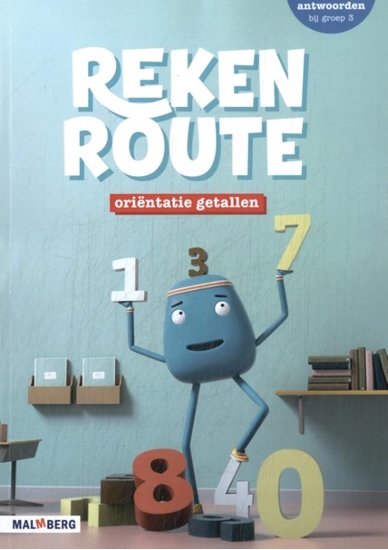 Afbeelding van Rekenroute groep 3 Oriëntatie getallen Antwoordenboek