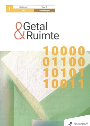 Afbeeldingen van Getal & Ruimte 1 vwo wiskunde Uitwerkingenboek 2
