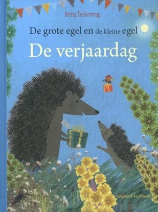 Afbeeldingen van De grote egel en de kleine egel De verjaardag