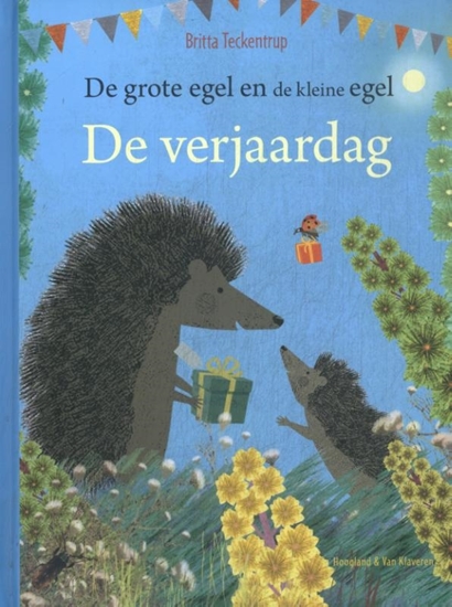Afbeelding van De grote egel en de kleine egel De verjaardag