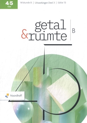 Afbeeldingen van Getal & Ruimte 4/5 vwo wiskunde B Uitwerkingenboek 3