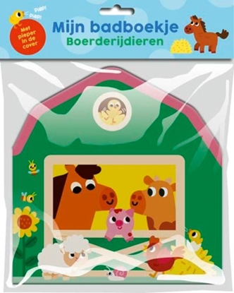 Afbeeldingen van Mijn badboekje: Boerderijdieren