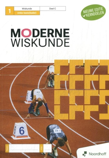 Afbeelding van Moderne Wiskunde 1 vmbo-basis (kader) wiskunde Leerwerkboek C