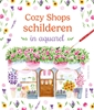Afbeelding van Cozy Shops schilderen in aquarel