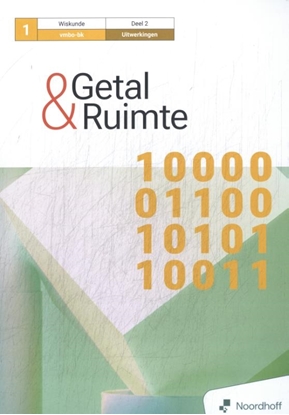 Afbeeldingen van Getal & Ruimte 1 vmbo-bk wiskunde Uitwerkingenboek 2
