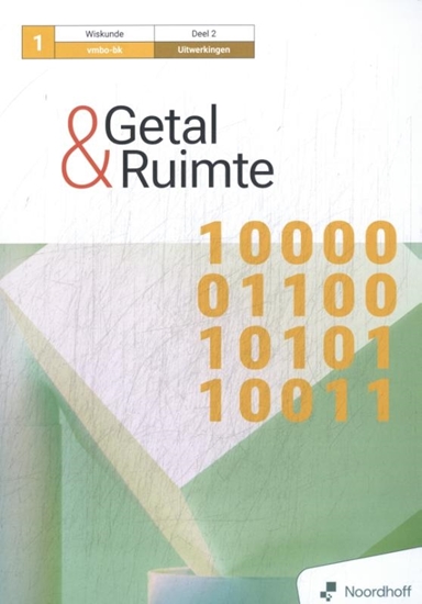 Afbeelding van Getal & Ruimte 1 vmbo-bk wiskunde Uitwerkingenboek 2