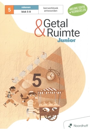 Afbeeldingen van Getal & Ruimte Junior groep 5 blok 5-8 Antwoordenboek 2