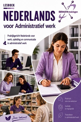 Afbeeldingen van Nederlands voor administratief werk Niveau A0 - A1 Lesboek