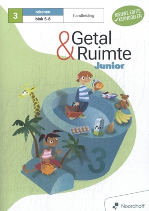 Afbeeldingen van Getal & Ruimte Junior groep 3 blok 5-8 rekenen Handleiding