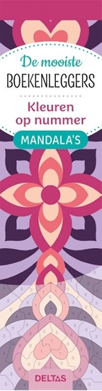 Afbeelding van De mooiste kleurboekenleggers Kleuren op nummer - Mandala's