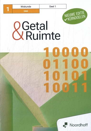 Afbeelding van Getal & Ruimte groep 1 vwo wiskunde Leerboek 1