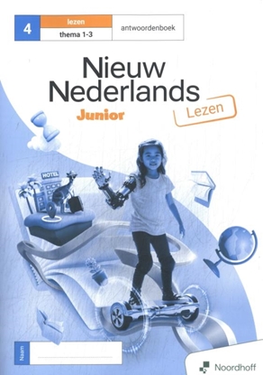 Afbeeldingen van Nieuw Nederlands Junior groep 4 thema 1-3 lezen Antwoordenboek