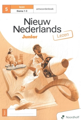 Afbeeldingen van Nieuw Nederlands Junior groep 5 thema 1-3 lezen Antwoordenboek