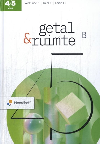 Afbeelding van Getal & Ruimte 4/5 vwo wiskunde Leerboek B