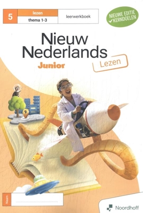 Afbeeldingen van Nieuw Nederlands Junior groep 5 thema 1-3 lezen Leerwerkboek