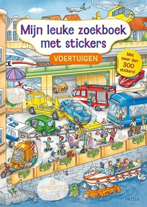 Afbeeldingen van Mijn leuke zoekboek met stickers - Voertuigen