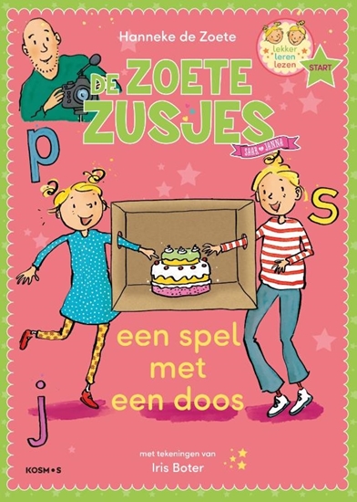 Afbeelding van Leren lezen met de Zoete Zusjes Een spel met een doos