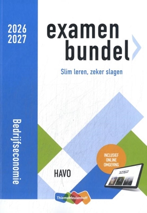 Afbeeldingen van Examenbundel havo Bedrijfseconomie 2026/2027