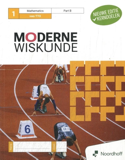 Afbeelding van Moderne Wiskunde Mathematics 1 vwo TTO Part B