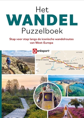 Afbeeldingen van Denksport Het Wandelpuzzelboek: West-Europa