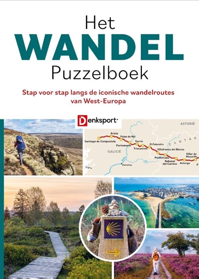 Afbeelding van Denksport Het Wandelpuzzelboek: West-Europa
