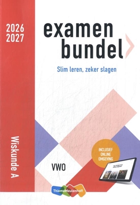 Afbeeldingen van Examenbundel vwo Wiskunde A 2026/2027