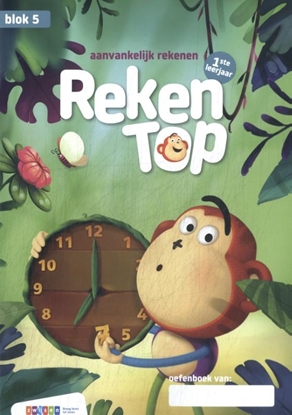 Afbeeldingen van Rekentop blok 5 oefenboek