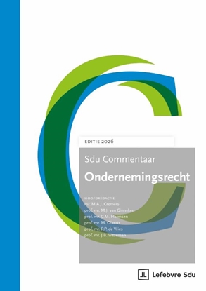 Afbeeldingen van SDU Commentaar Ondernemingsrecht 2026