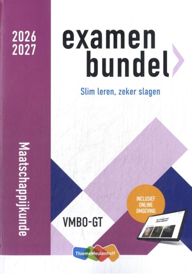 Afbeelding van Examenbundel Maatschappijkunde vmbo-gt/mavoc2026/2027