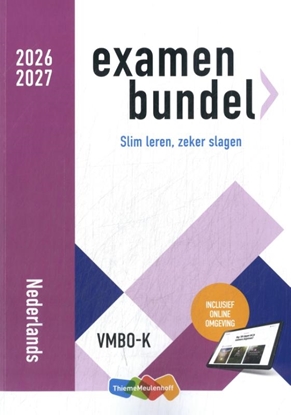 Afbeeldingen van Examenbundel Nederlands vmbo-k 2026/2027