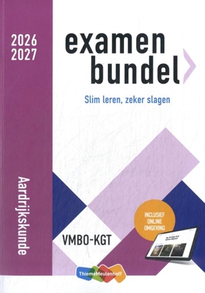Afbeeldingen van Examenbundel Aardrijkskunde vmbo-kgt 2026/2027