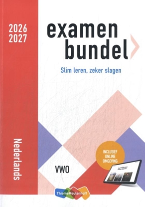 Afbeeldingen van Examenbundel Nederlands vwo 2026/2027