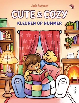 Afbeeldingen van Cute & Cozy kleuren op nummer