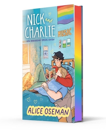 Afbeeldingen van A Heartstopper novella Nick and Charlie