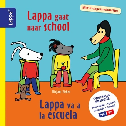 Afbeeldingen van Lappa® meertalige prentenboeken Lappa gaat naar school/Lappa va a la escula (NL-SP)