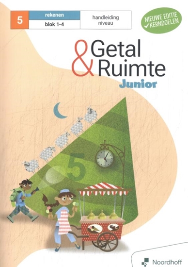 Afbeelding van Getal & Ruimte Junior groep 5 blok 1-4 handleiding