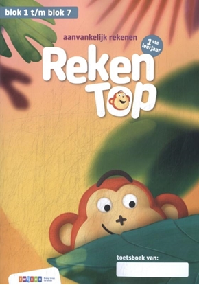 Afbeeldingen van Rekentop Blok 1 t/m blok 7 Toetsboek