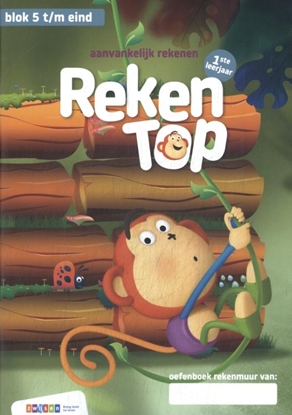 Afbeeldingen van Rekentop blok 5 t/m eind Oefenboek rekenmuur