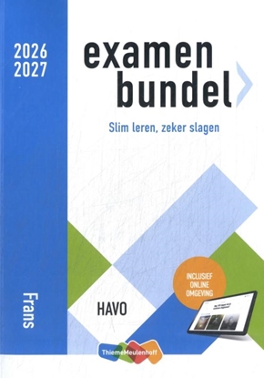 Afbeeldingen van Examenbundel Frans havo 2026/2027