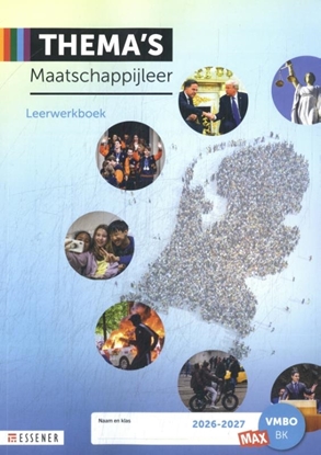 Afbeeldingen van Thema's Maatschappijleer - MAX vmbo bk 2026-2027 Leerwerkboek