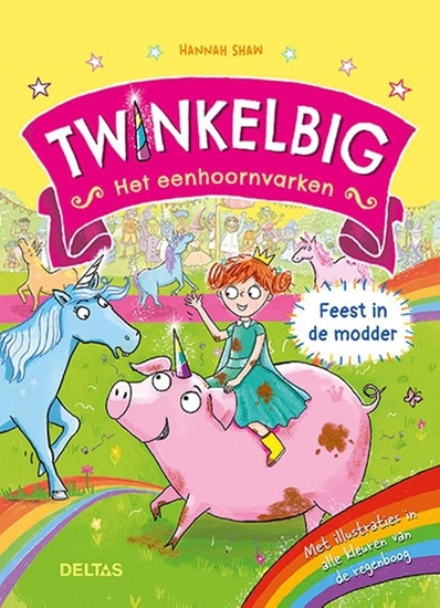 Afbeelding van Twinkelbig het eenhoornvarken - Feest in de modder