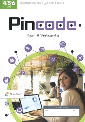 Afbeeldingen van Pincode Bedrijfseconomie 4/5/6 vwo katern 6 Verslaggeving Flex-boek