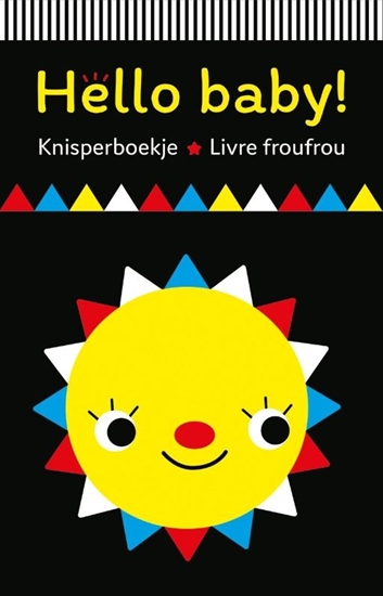 Afbeelding van Knisperboekje Hello baby! / Livre frou-frou Hello baby !