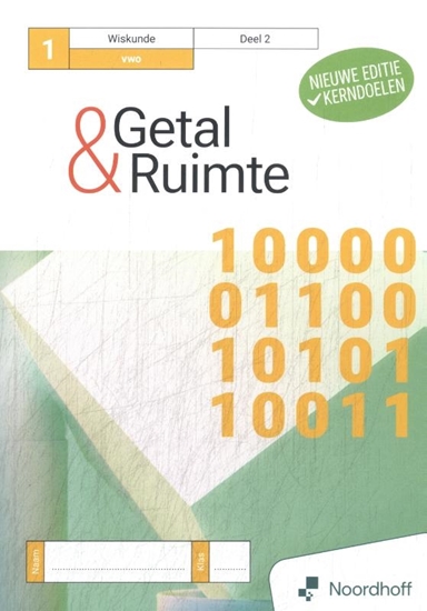 Afbeelding van Getal & Ruimte 1 vwo wiskunde Leeropdrachtenboek 2