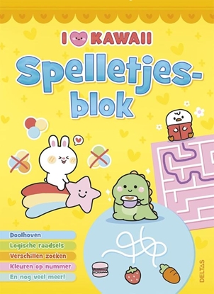 Afbeeldingen van I love Kawaii Spelletjesblok