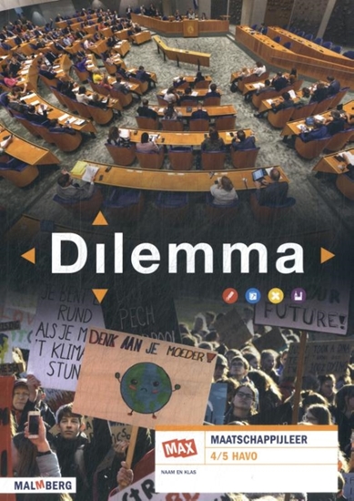 Afbeelding van Dilemma - MAX 4/5 havo maatschappijleer Leeropdrachtenboek