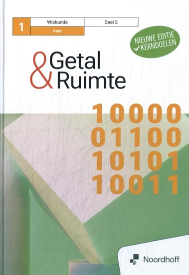 Afbeelding van Getal & Ruimte 1 vwo wiskunde Leerboek 2