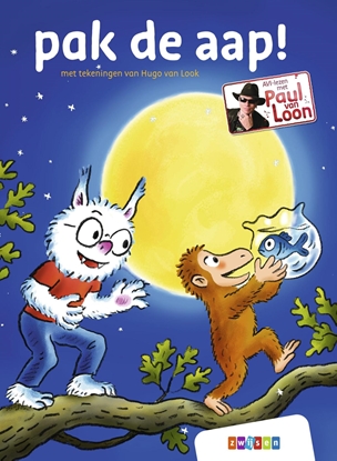 Afbeeldingen van AVI-lezen met Paul van Loon pak de aap!